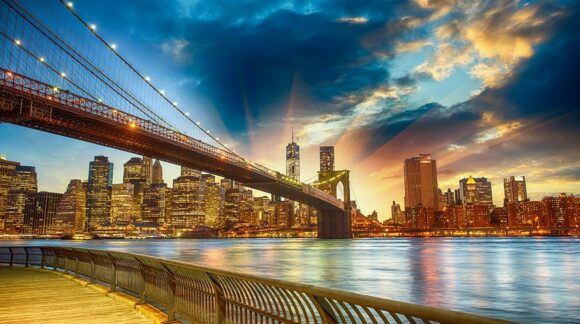 New York bridge, Нью-Йорк мост